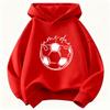 Funny Game Day Football Hoodie Children's Sweatshirt Hoody for Boys Girls Casual Hoodies Hip Hop Clothes