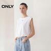ONLY 2026 Summer Floral Hem Sleeveless T-shirt