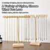 Wooden Wooden Necklace Stand Countertop Use Countertop Necklace Organizer  Home Decoration