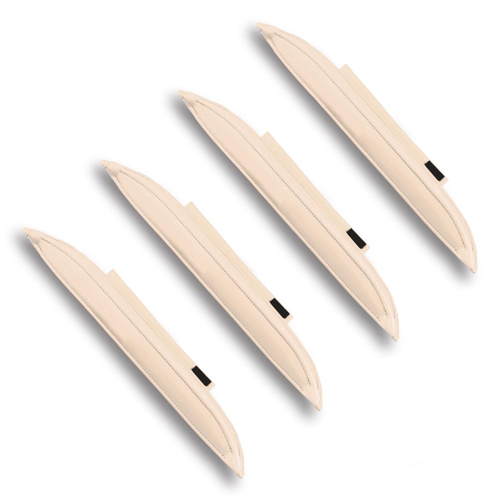 Universal Leather Car Seat Gap Filler Auto Gap Dustproof Protecter Seat interior Accessories Leak-proof Filling Strip 2/4Pcs