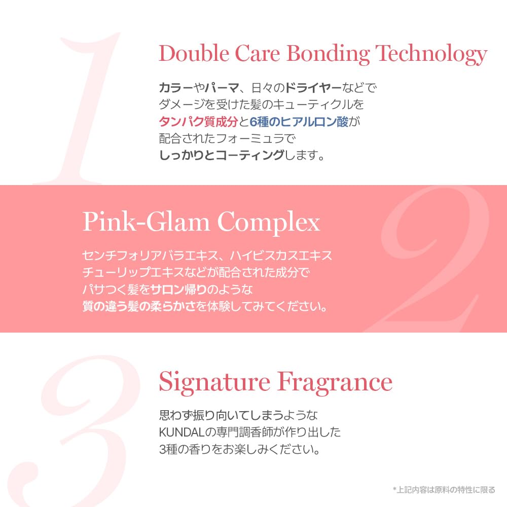 KUNDAL Damage Care Set 500ml Treatment Protein Bonding Shampoo Treatment 2-Pack (Shampoo + 250ml) #YlangYlang #YlangYlang + #YlangYlang