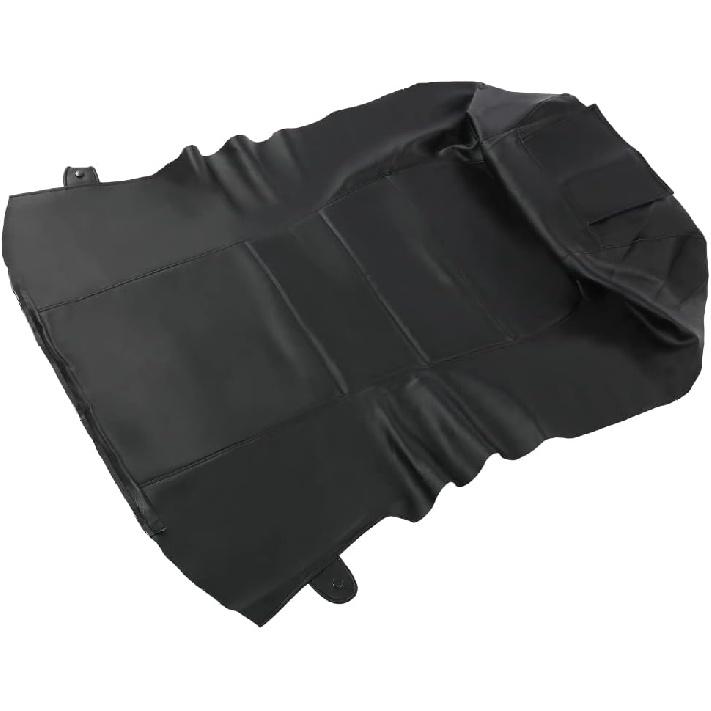 PIT66 Seat Cover Compatible with Honda Rubicon 2005-2011/Compatible with Foreman 500 ATV Black Seatcover PVC Synthetic Leather 1996-2003 Polaris Indy XC