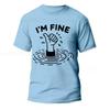 Mysteriöse Übernatürliche Stil T-Shirts Retrostyle Kleidung Lässige Mode Geeignet Für Street Wear Im Denim-Stil Verfügbar