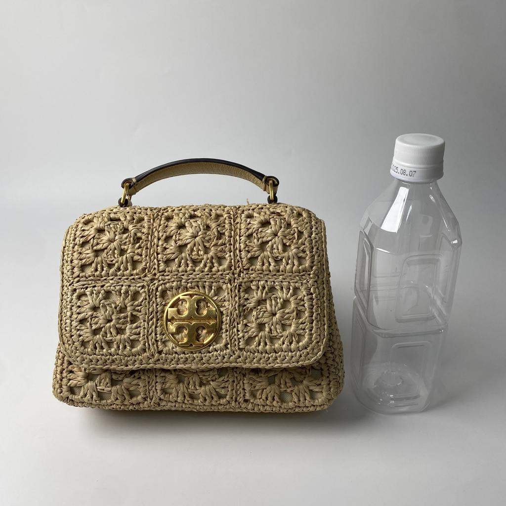 Used Tory BurchShoulder Bag Beige Raffia Women
