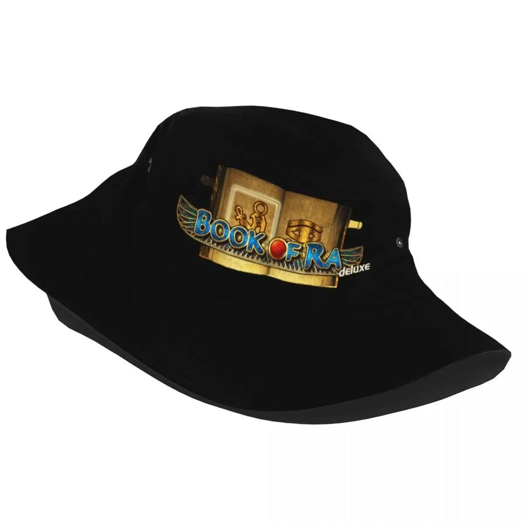 Book Of Ra Bob Hat Travel Headwear Stuff Fishing Caps for Outdoor Sport Women Panama Hat Packable