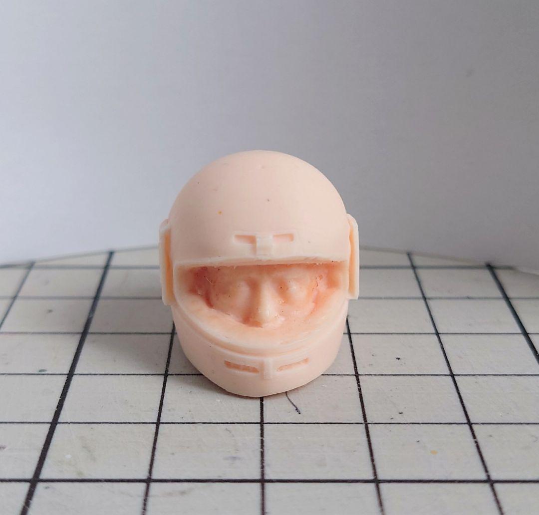 

[USED] S.H.Figuarts figma Helmet Male Head (1/12 size)