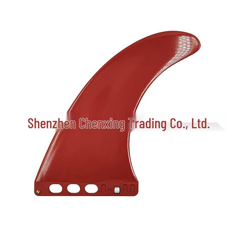 9-Inch FCS2 Single Surfboard Tail Fin 9 inch красный