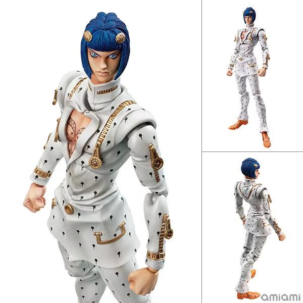 Jojo'S Adventure Superimage Bruno Kujo Jotaro Apaki Movable Action Figure - Collectible Shouban Model Toy