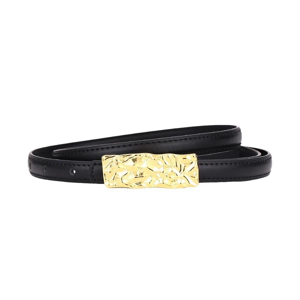 Belt Women'S Leather Belt Dress Fine Belt Women'S Premium Business