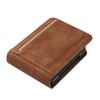 Retro Luxus Klapp-Leder Handyhülle Für Samsung Galaxy Z Flip 7 6 5 4 3 Flip7 FE Flip6 5G Flip5 Brieftasche Kartensteckplatz Magnetische Abdeckung