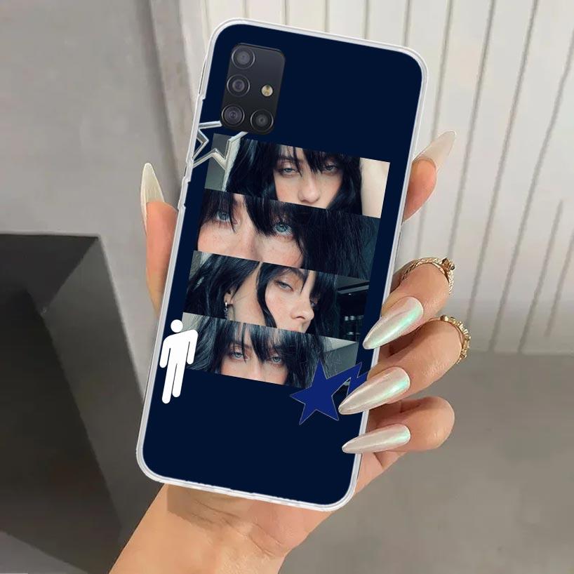 Hit Me Hard and Soft B-BillieS Phone Case for Samsung Galaxy A52 A32 A22 A12 A02S A50S A30S A10S Note 20 Ultra 10 Plus S10 A31 A