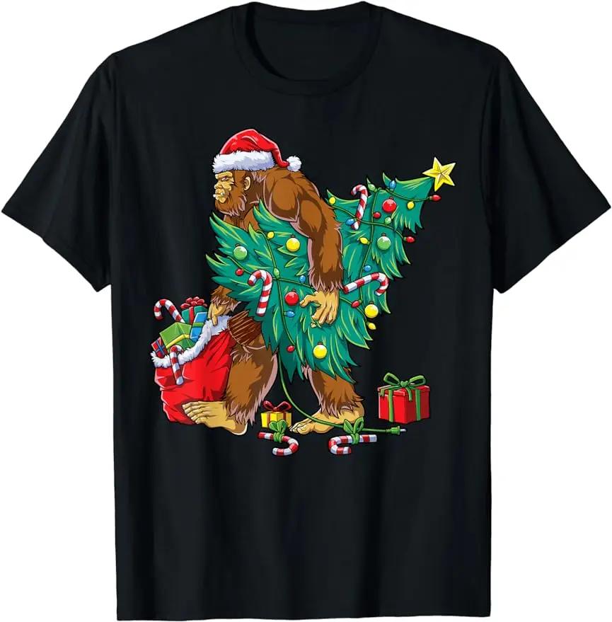 Mischievous Holiday Cheer Anti-Christmas T-Shirt with A Funny & Naughty Twist Graphic Custom Printed Women Men T-shirt