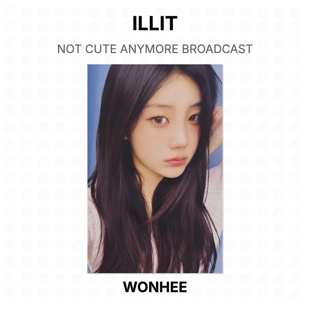 ILLIT YA NO ES LINDO BROADCAST Fotocarta Oficial