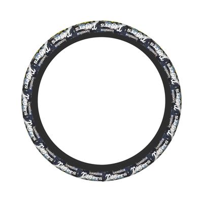 Hanshin Tigers Steering Wheel Cover for Cars, Stylish, Anti-Slip, Stain Prevention, Good Texture, Accessories,