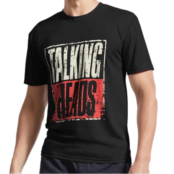 

New Talking Heads Inspired Active Logo T-Shirt Funny Size S to 5XL 3XL