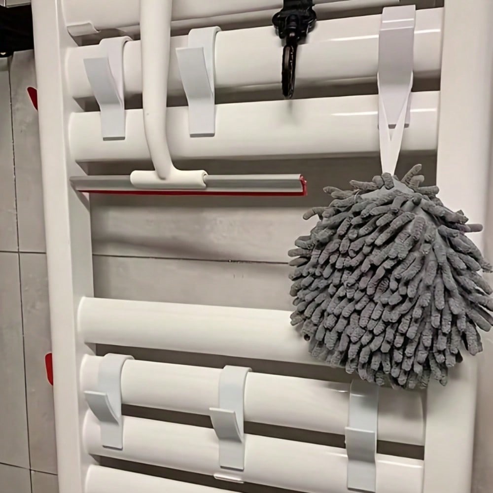 Removable Hooks That Don'T Require Drilling for Installation in Kitchens, Bathrooms, Or Wardrobes / Radiator Hanging Racks with No Hole Installation