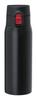 Atlas a 480ml Water Bottle with Vacuum and Lightest Water ARW-500BK, Insulation, Ultra-lightweight Design, One-touch Operation. Japan's Bottle. Black.