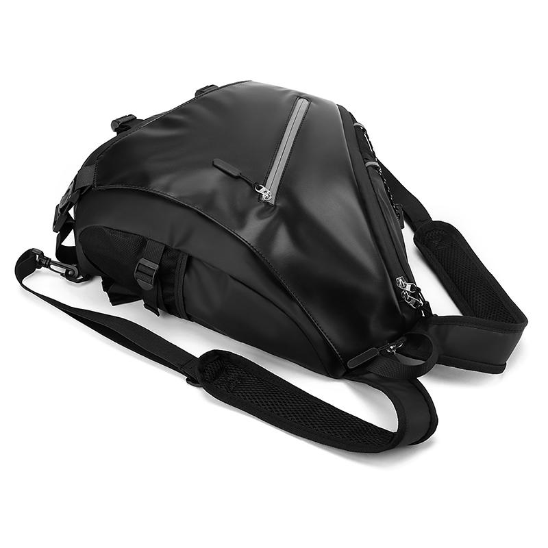 Men's Backpack Multi-Function Crossbody Bag Large Capacity Chest Bag Riding Bag