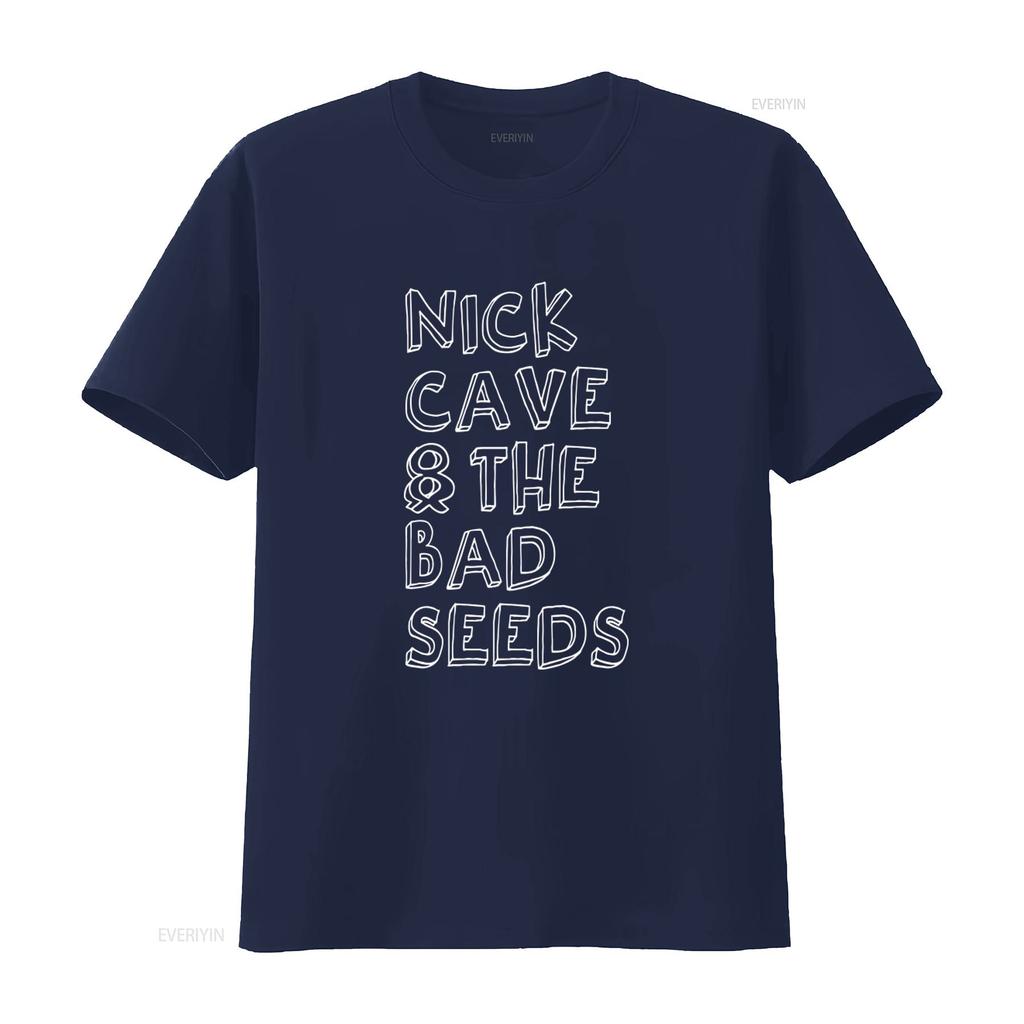 2017 Depop Nick Cave and the Bad Seeds Black Mens T Shirt All Sizes Available Vintage Washed Stylish Fashion Versatile