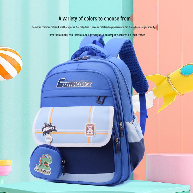 Kuromi Cartoon Schoolbag for Grade 3-6: Boys' & Girls' Casual Backpack