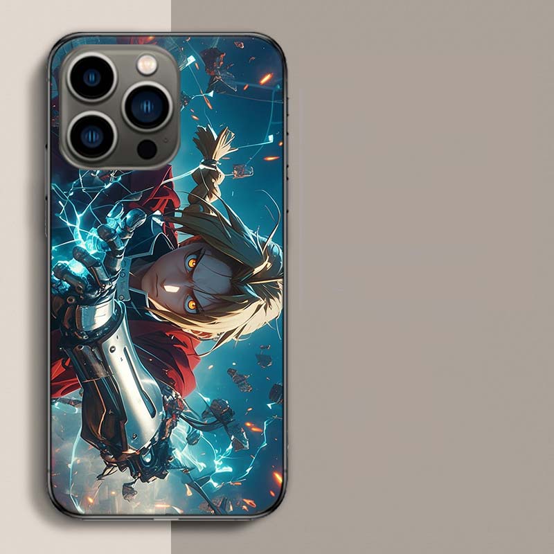 Anime F-Fullmetal A-Alchemist_ Brotherhood Phone Case For Iphone 17 Air 15 Pro 14 Plus 16 Pro Max 17E 16E 12 13 Mini 11 Cover C