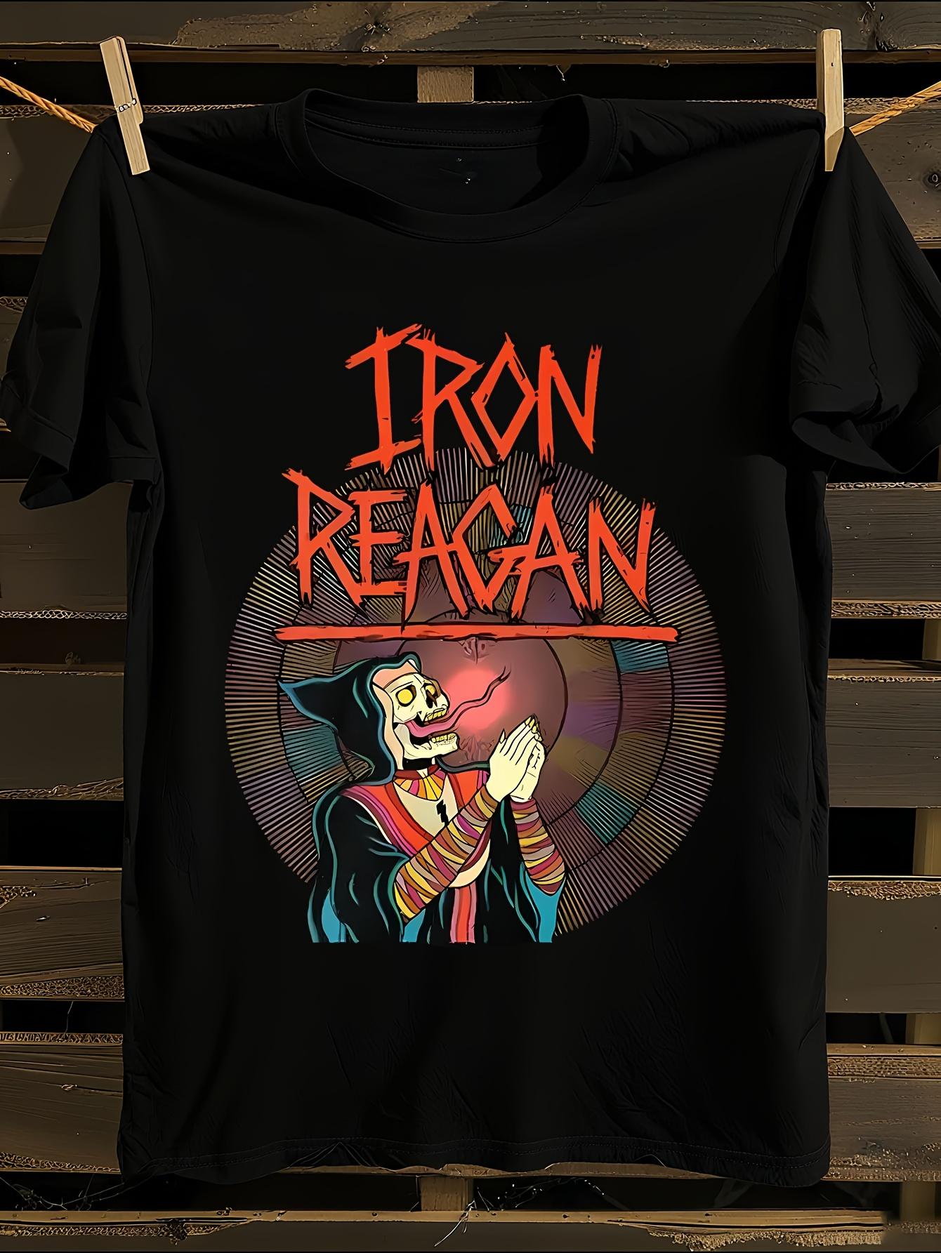 Iron Reagan Crossover Ministry Logo T-shirt S
