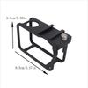 Action 6 Drop-proof Protection Case With Quick Release Cold Shoe Extension Frame Holder For Action Camera Essential Accessories