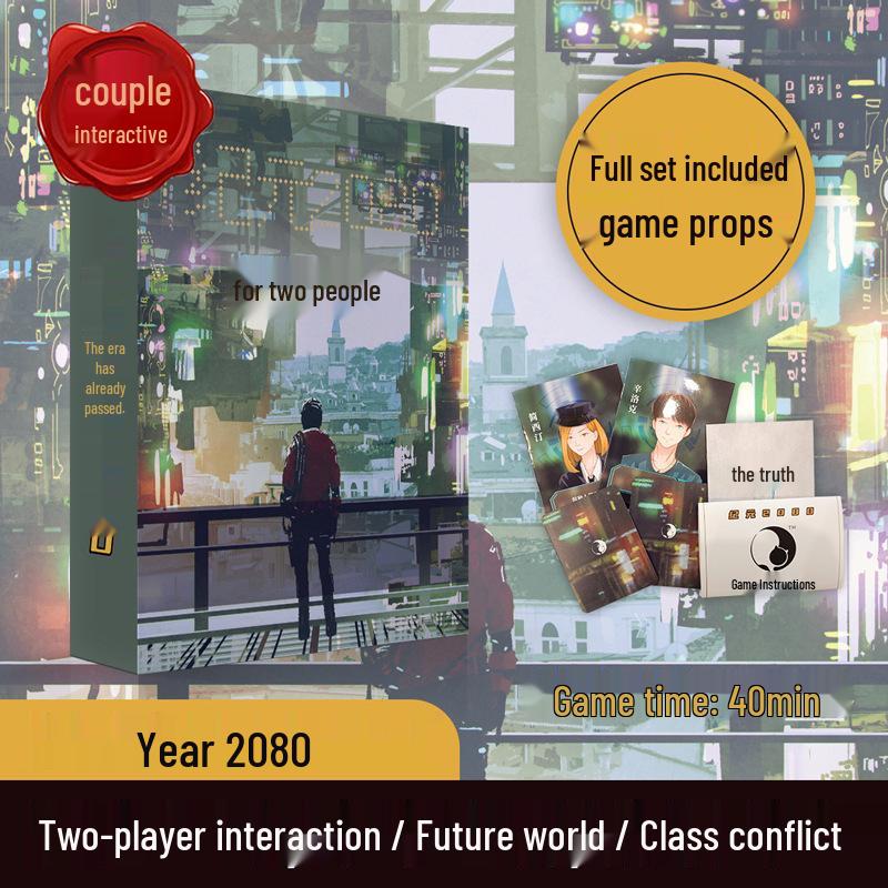 Murder Mystery Game: Immersive, Host-Free Adventure for 1-3 Players, Perfect for Couples.