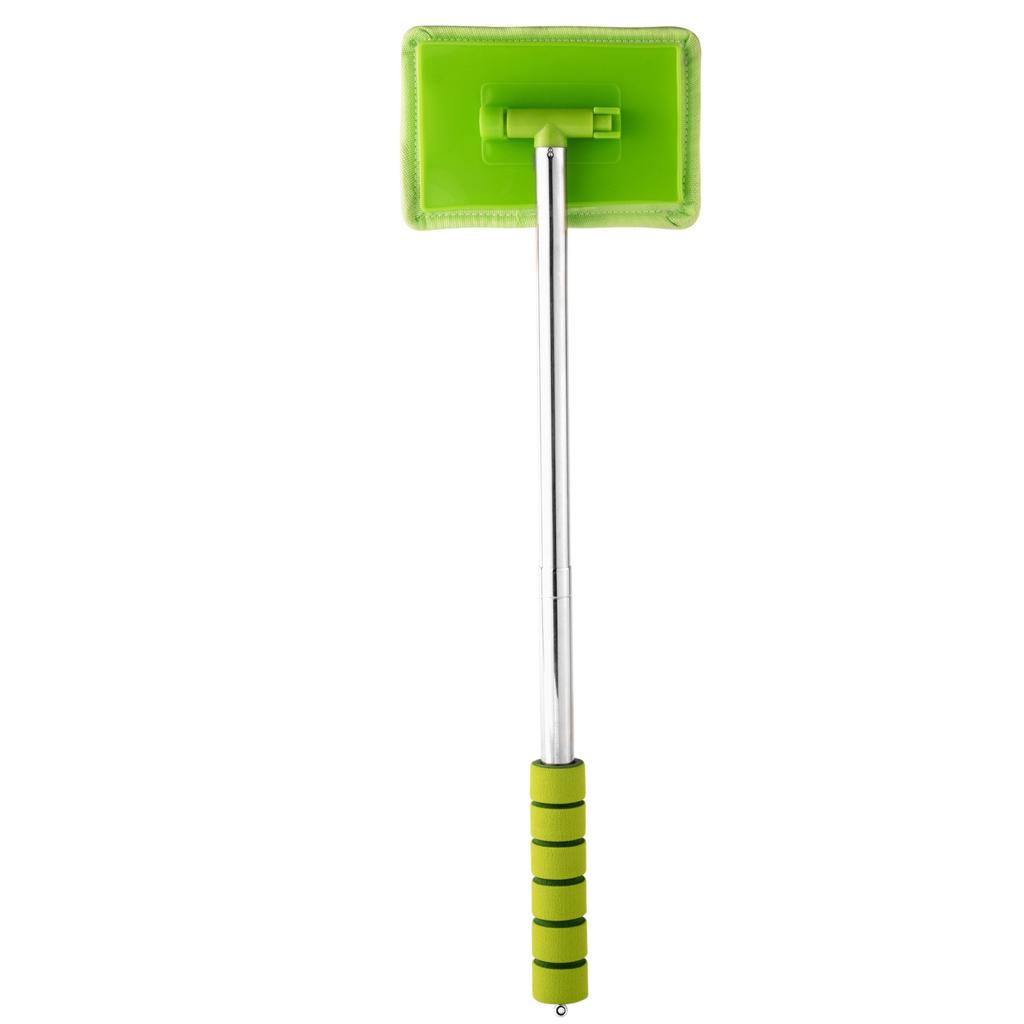 Stainless Steel Car Front Windshield Defogging Brush Telescopic Long Handle Car Household Glass Clean Brushes Dust Remover Tool