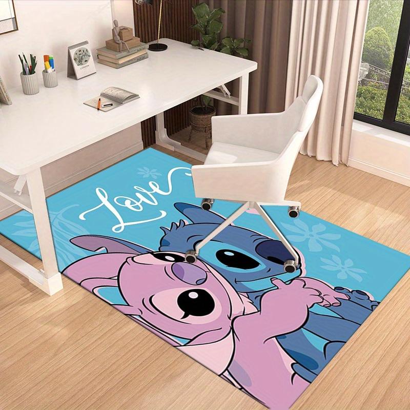 1pc. Cute Stitch and Angel Love Design Rug - Perfect for Home Decor, Office Carpet, Outdoor Use, and Gift Ideasz0414251