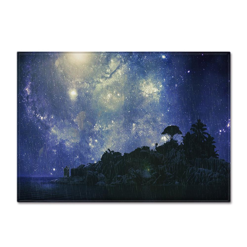 Simple Starry Sky Living Room Carpet Bedroom Dining Room Floor Mat Pattern Size