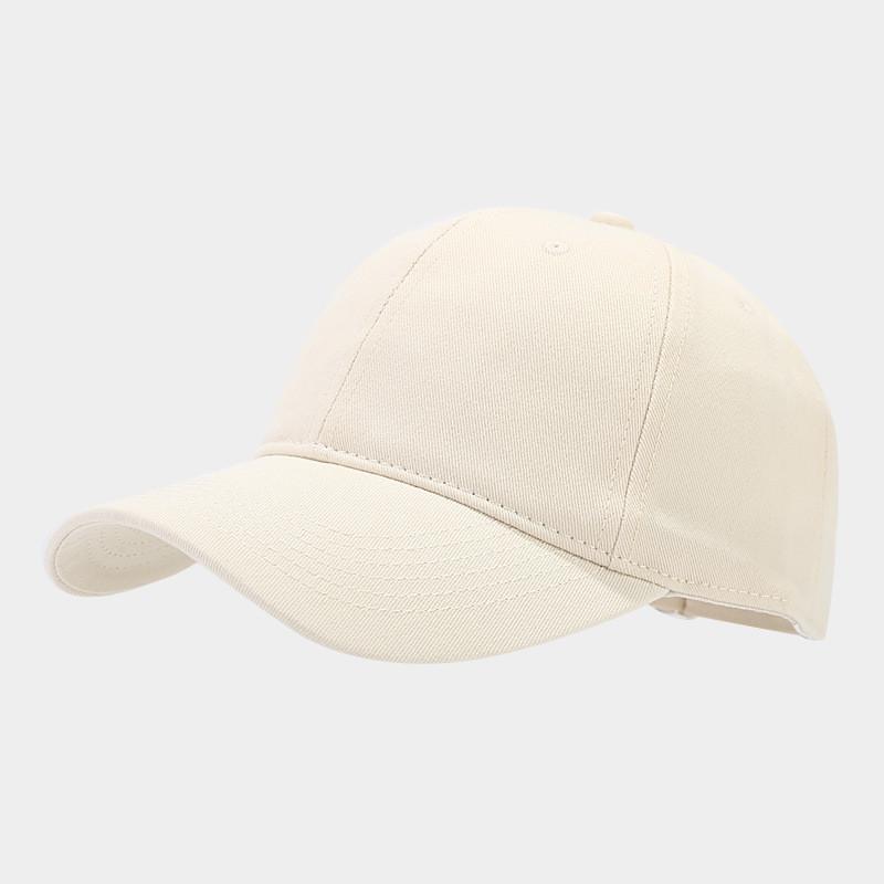Cotton Baseball Cap For Men Women With Adjustable Fit For Street Style And Sun Protection