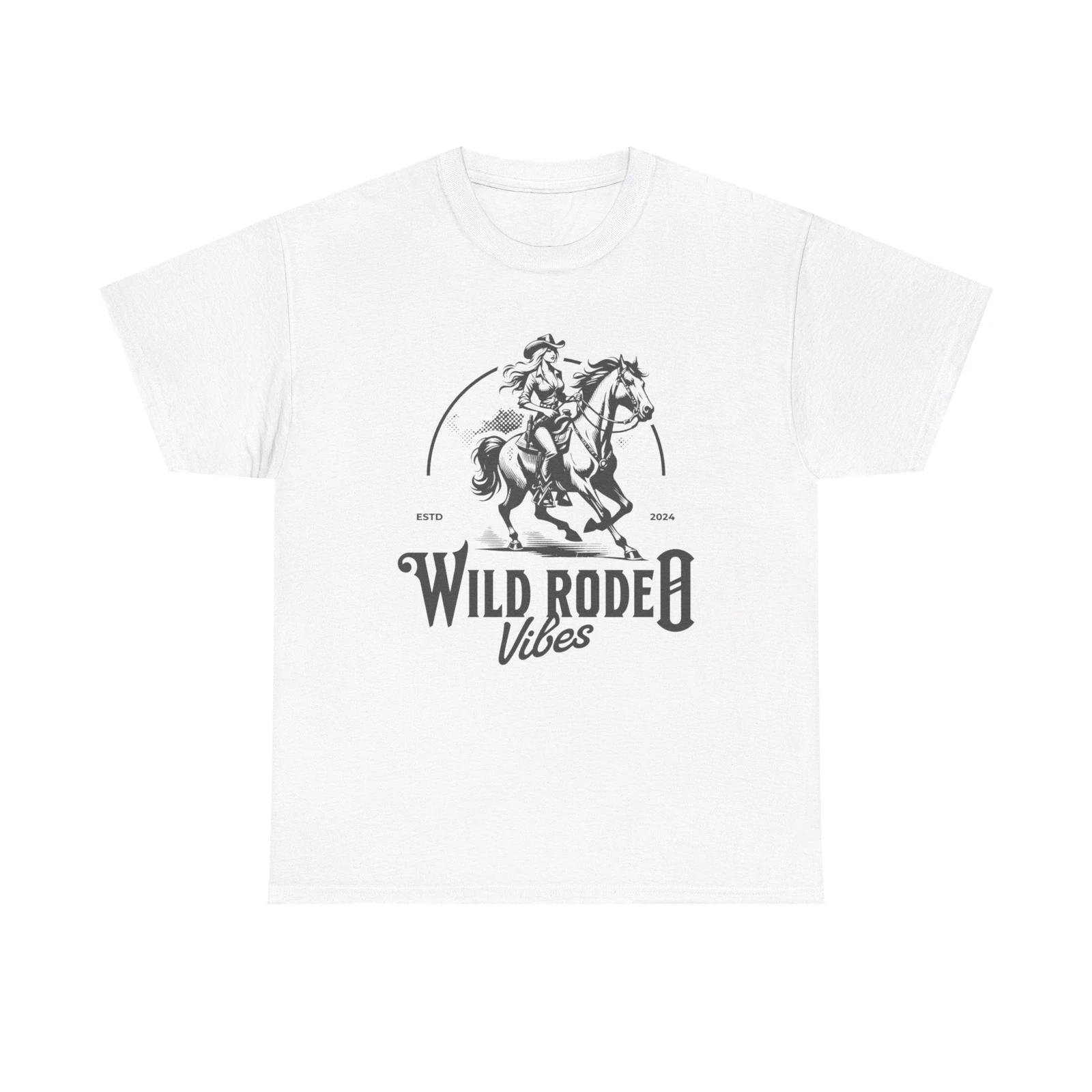 Men s and Women s T-shirts Wild Rodeo Cowgirls Graphic S