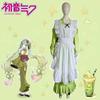 Cosplay Hatsune Miku Matcha Suit For Womens Stylish Comfortable Party Halloween