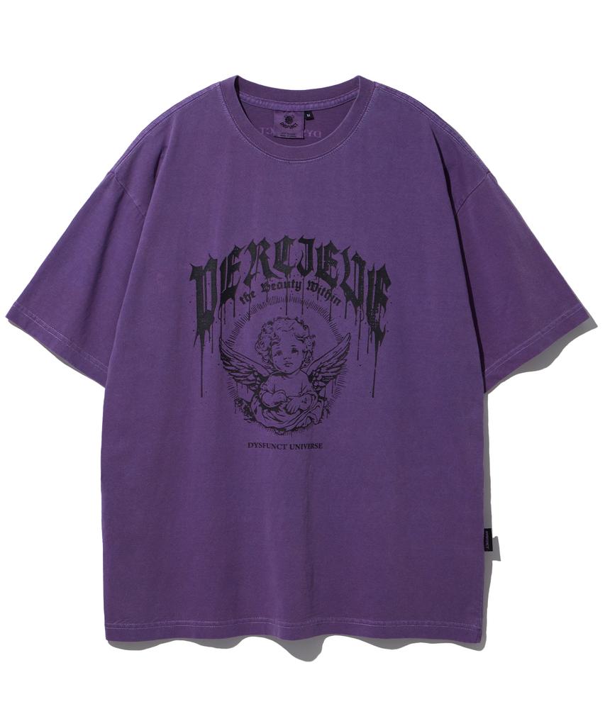 DYSFUNCT Angelic Pigment T-Shirt (Violet)