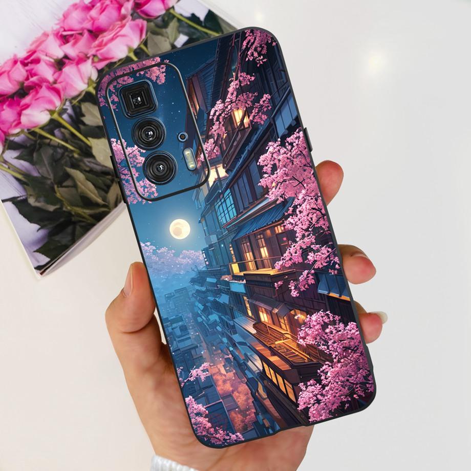 For Motorola Edge 20 Pro Back Cover Phone Case Soft Clear Silicone Shockproof Protection Funda Coque For Motorola Edge 20 Capa