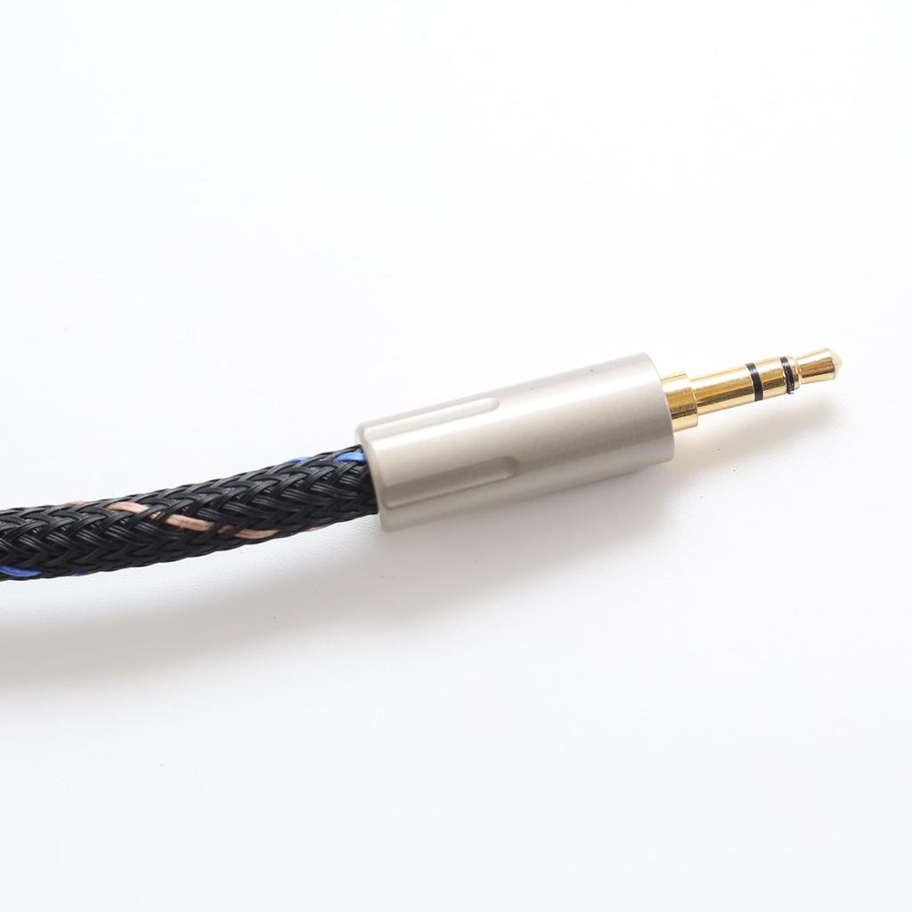 2RCA Audio Stereo Conversion Cable for Connection Kawaki High-Durability 3.5mm - Cable, 1m, Gold-Plated Connectors, Hi-Fi Amplifier/Speaker/PC