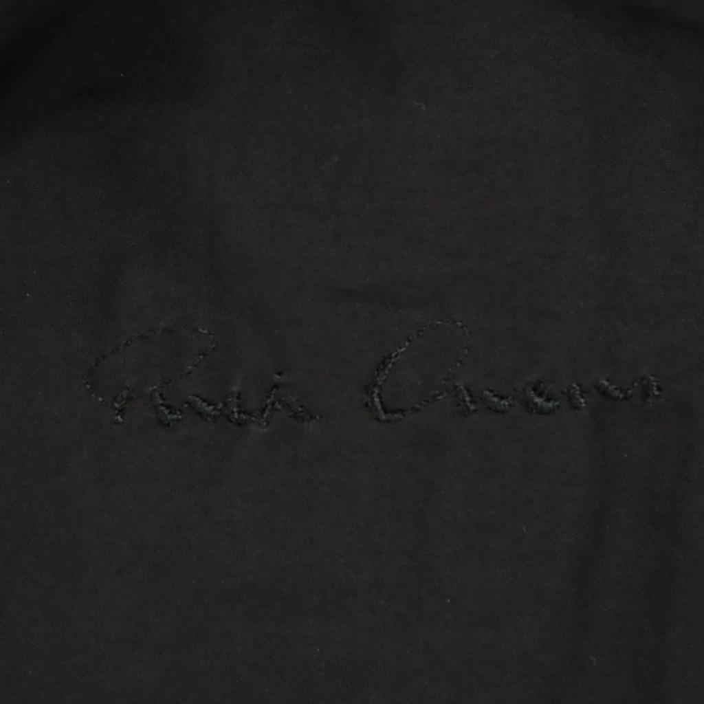 RICK OWENS Linen Blend, Made In Italy Coat S Black Men's Used