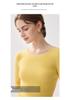 100% Pure Cashmere Slim Fit Women's Round Neck Knit Sweater for Autumn and Winter