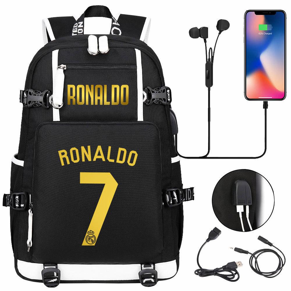 3-delige Schoolrugzakset voor Studenten Grote Capaciteit Oxford Stof Schooltas met Schouderband en Etui 47CMX30CMX15CM
