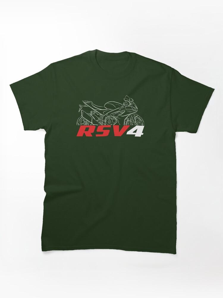 Aprilia Motorcycle RSV4 2021-2024, biker Classic Unisex T-Shirt