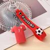 World Cup Soccer Jersey Keychain, Outdoor Sports Series Car Keychain, Doll Bag Charm Creative Small Gift