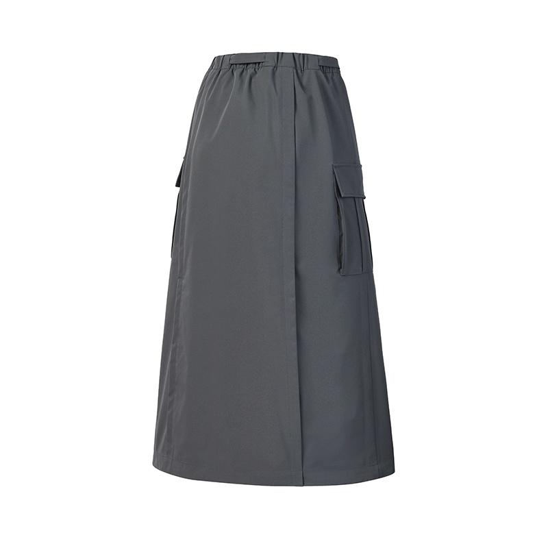 FILA Explore Fashion Classic Minimalist Personality Trendy Outdoor Versatile Comfortable Woven Cargo Casual Long Skirt Women skirts A11W618301FCC