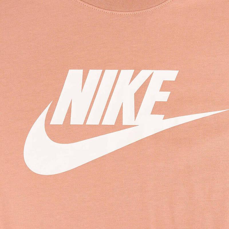 Nike T-shirt tendance respirant à col rond et manches courtes pour femme tops DX7907-688