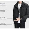 JEEP Men's Spring Autumn Casual Stand-up Collar Jacket