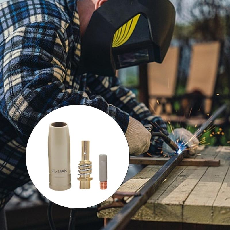 Welding Torch Nozzle With AntiCorrosion Copper Optimized For Smooth Wire Feeding And Reduced Spatter In MIG Applications