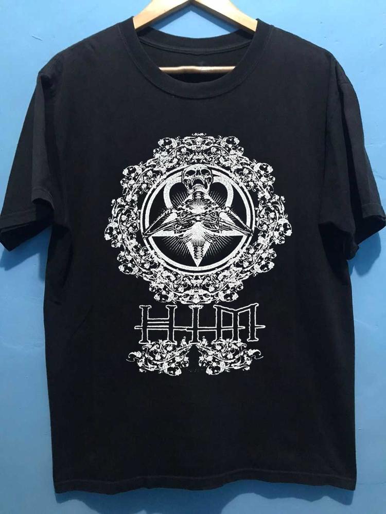 Rare HIM band VTG Short Sleeve Black All Size S5XL Shirt XL