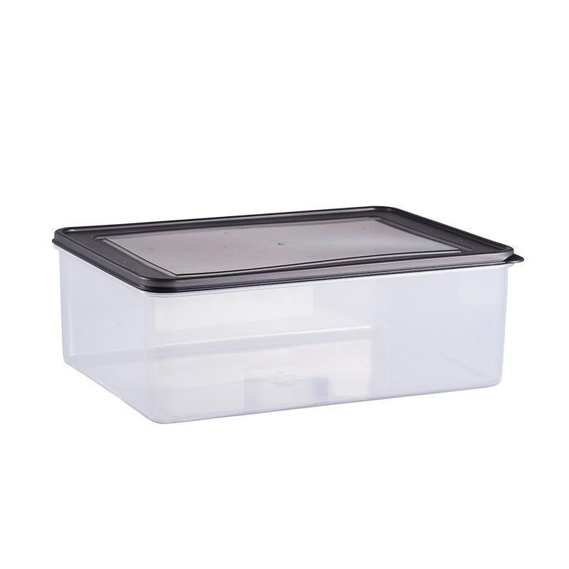 Large Capacity Food-Grade Sealed Kimchi & Fruit Storage Box for Refrigerator