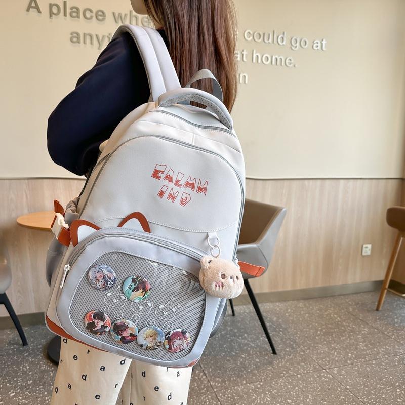 Large Capacity Schoolbag Women's Backpack Middle School Student Backpack