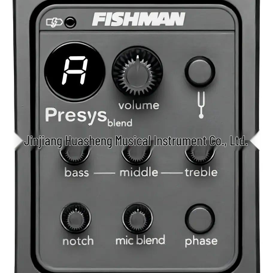 Fishman Presys Blend Acoustic Guitar Pickup Preamp Compatible